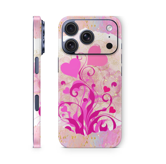 iPhone 18 Pro & Pro Max Skin Schutzfolie Aufkleber Boarder Hearts