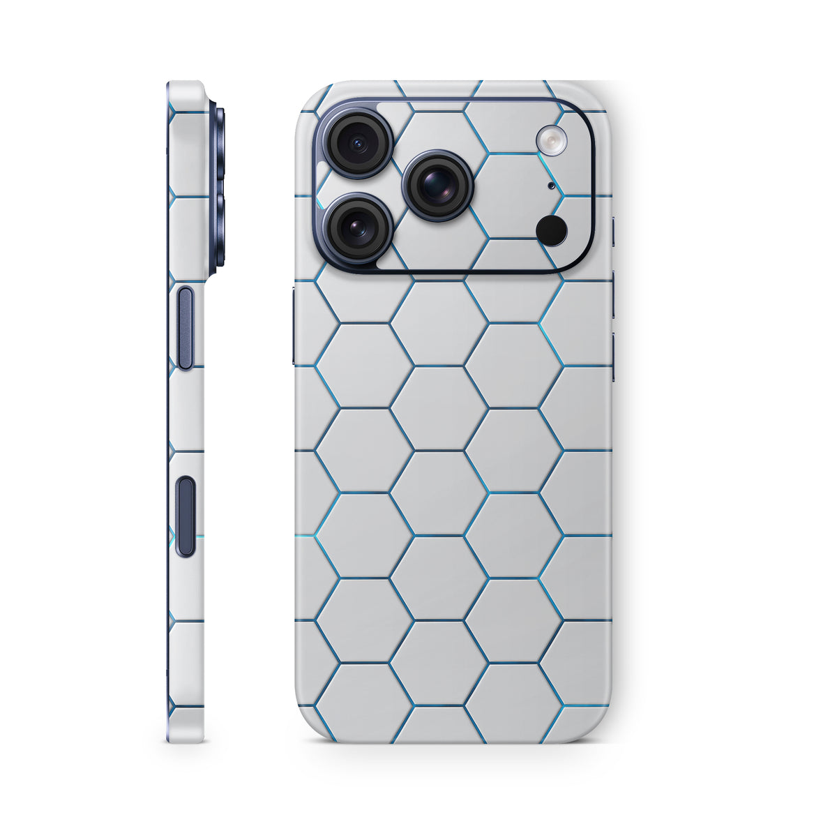 iPhone 18 Pro & Pro Max Skin Schutzfolie Aufkleber Exo Light Blue