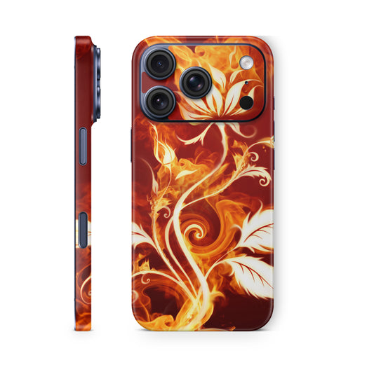 iPhone 18 Pro & Pro Max Skin Schutzfolie Aufkleber Flower of fire