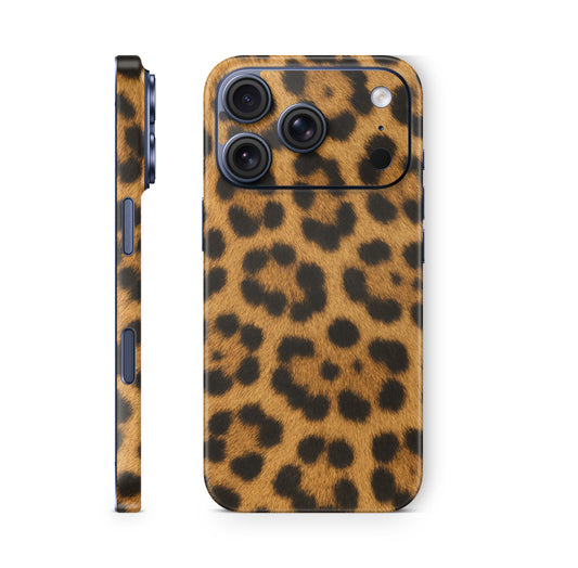 iPhone 18 Pro & Pro Max Skin Schutzfolie Aufkleber Leopardenfell