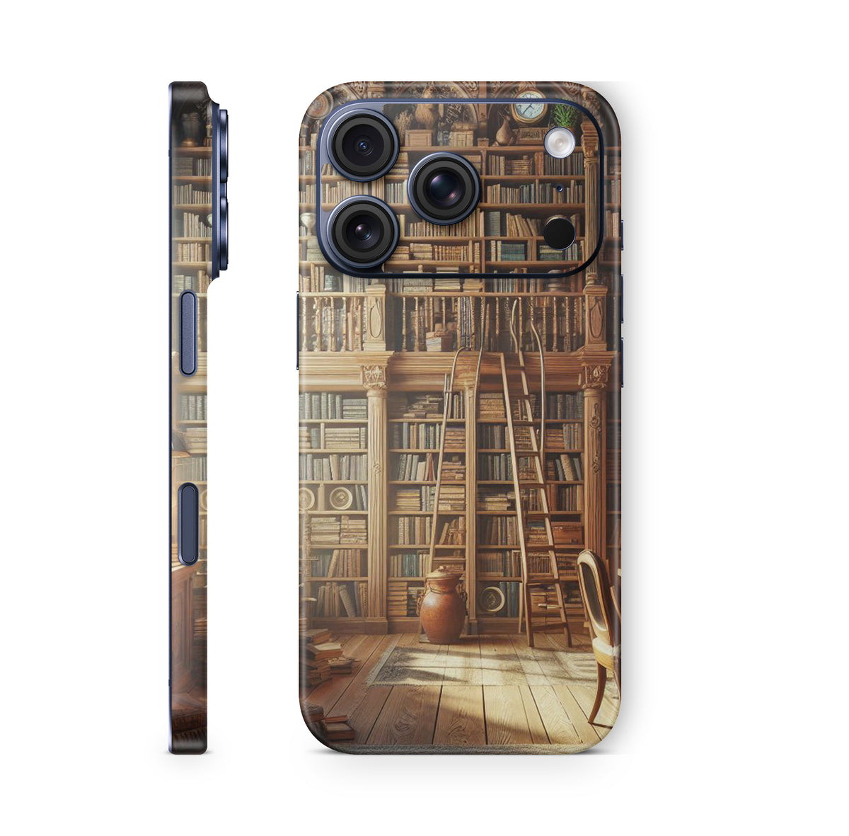 iPhone 18 Pro & Pro Max Skin Schutzfolie Aufkleber Library