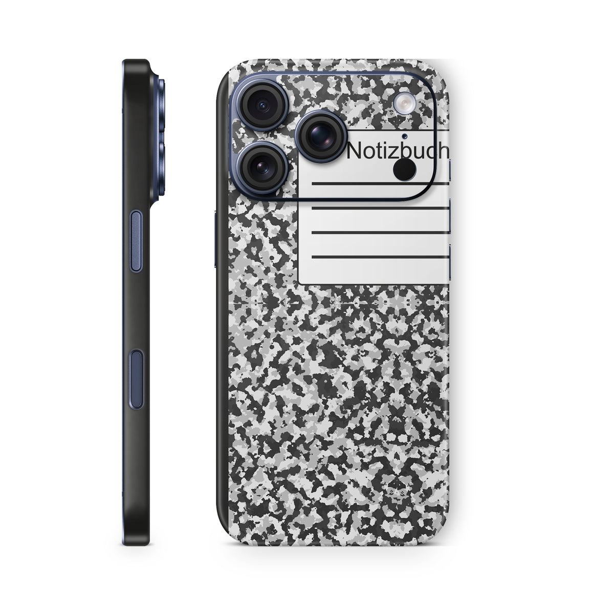 iPhone 18 Pro & Pro Max Skin Schutzfolie Aufkleber Notizbuch