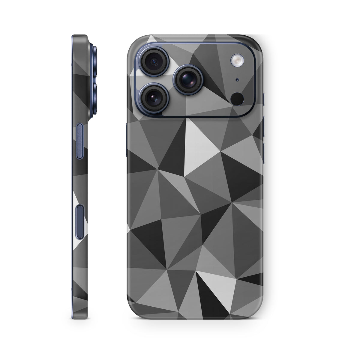 iPhone 18 Pro & Pro Max Skin Schutzfolie Aufkleber Polygrey