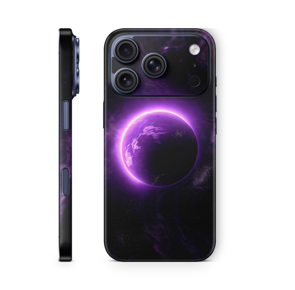 iPhone 18 Pro & Pro Max Skin Schutzfolie Aufkleber Purple Space