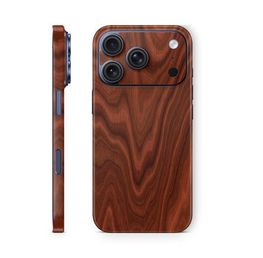 iPhone 18 Pro & Pro Max Skin Schutzfolie Aufkleber Rosenholz