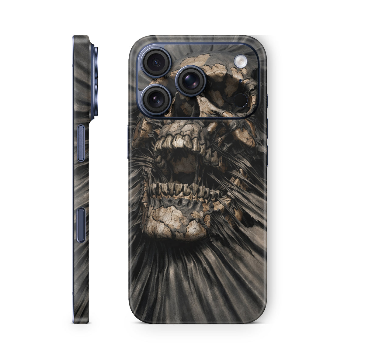 iPhone 18 Pro & Pro Max Skin Schutzfolie Aufkleber Skull Wrap