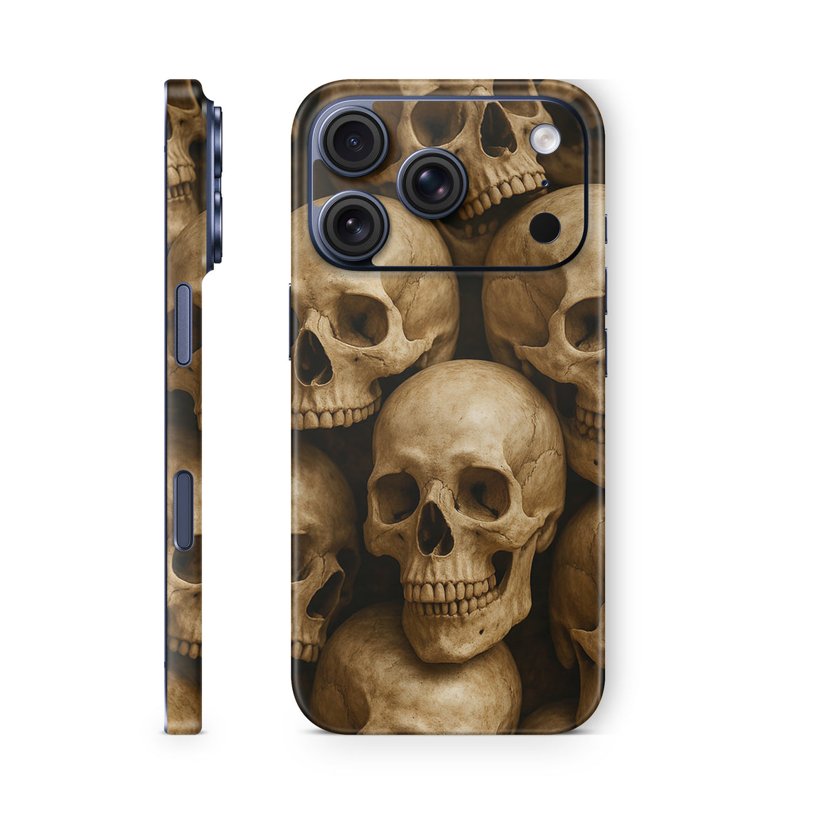 iPhone 18 Pro & Pro Max Skin Schutzfolie Aufkleber Skulls Lite