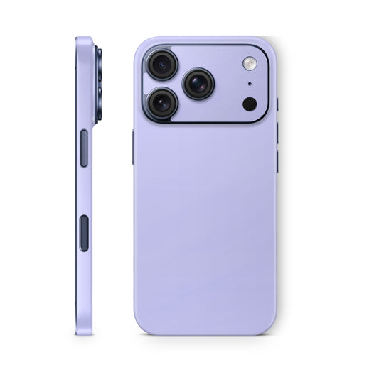 iPhone 18 Pro & Pro Max Skin Schutzfolie Aufkleber Solid State Flieder