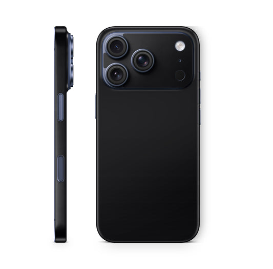 iPhone 18 Pro & Pro Max Skin Schutzfolie Aufkleber Solid State Schwarz