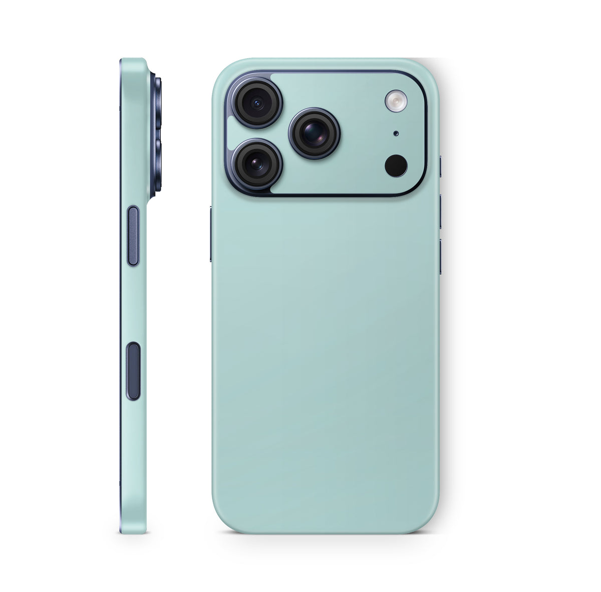 iPhone 18 Pro & Pro Max Skin Schutzfolie Aufkleber Solid State mint