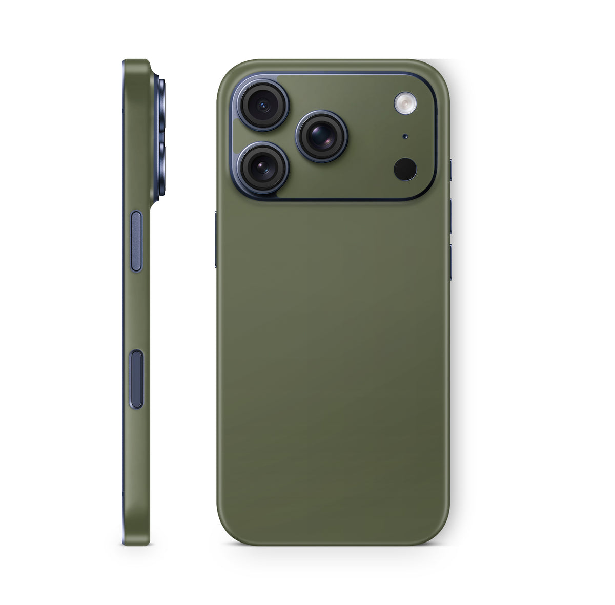 iPhone 18 Pro & Pro Max Skin Schutzfolie Aufkleber Solid State olive