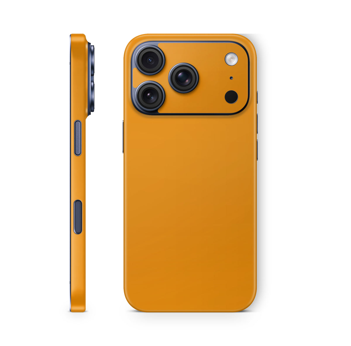 iPhone 18 Pro & Pro Max Skin Schutzfolie Aufkleber Solid State orange