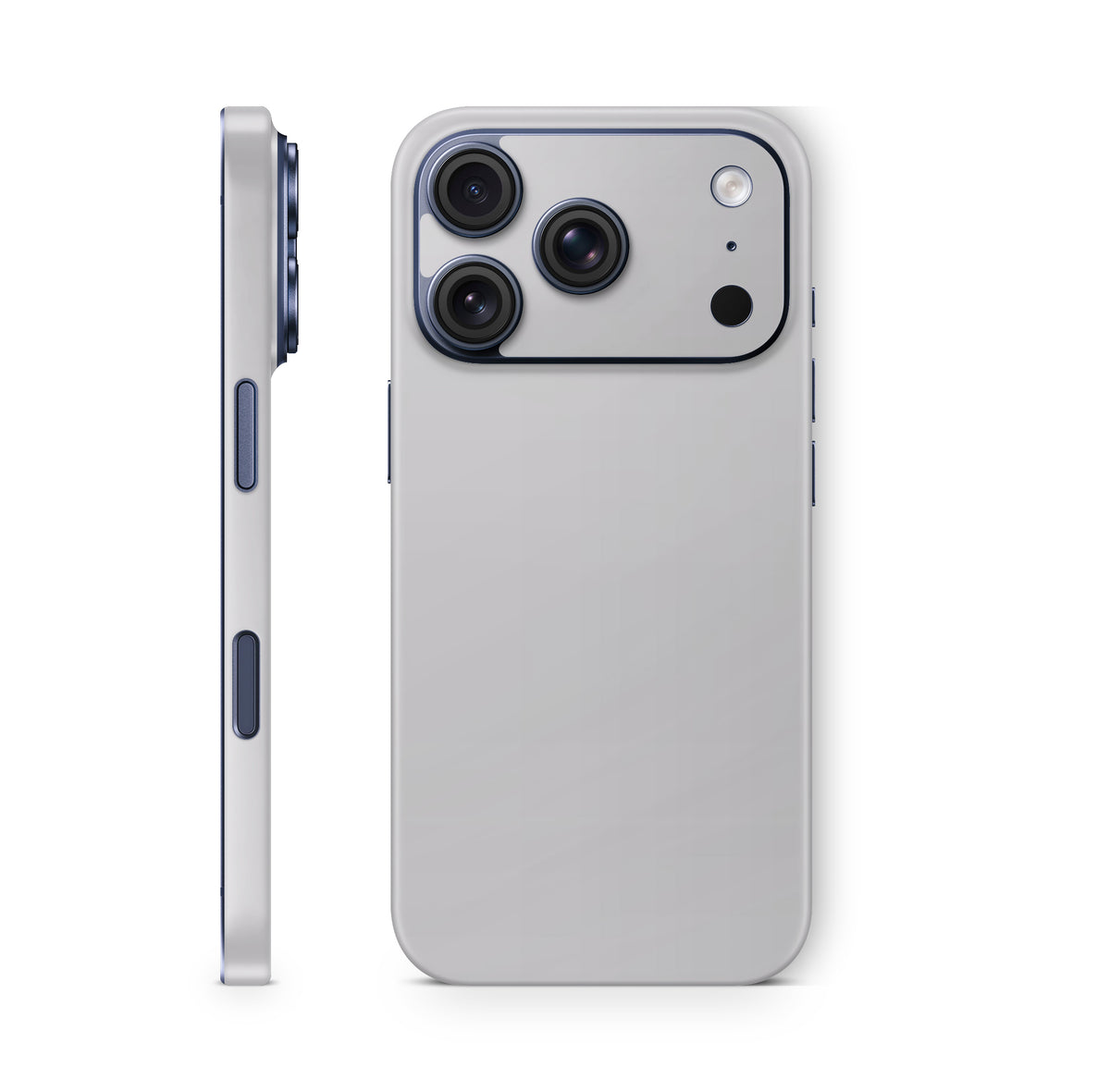 iPhone 18 Pro & Pro Max Skin Schutzfolie Aufkleber Solid State retrograu NES