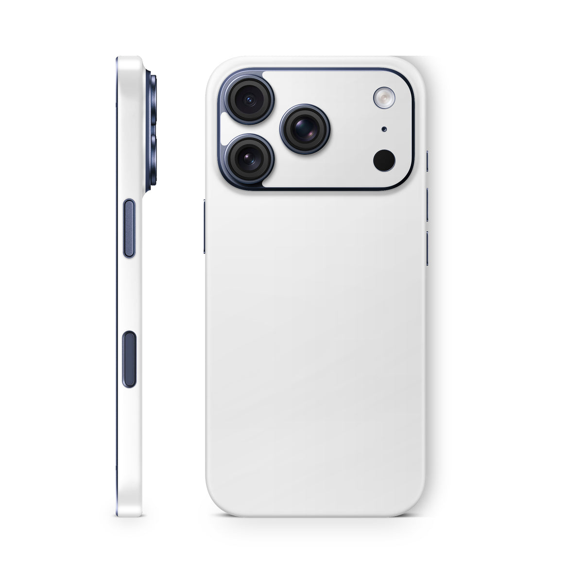 iPhone 18 Pro & Pro Max Skin Schutzfolie Aufkleber Solid State weiss