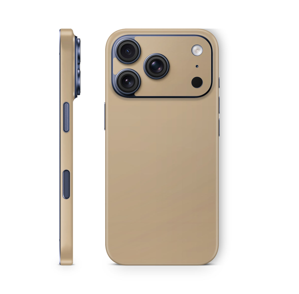 iPhone 18 Pro & Pro Max Skin Schutzfolie Aufkleber Solid State wheat