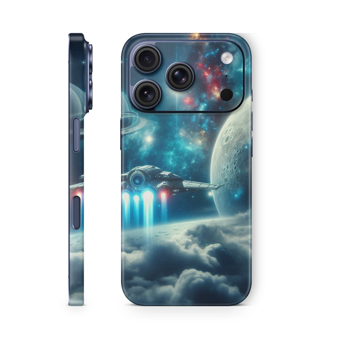 iPhone 18 Pro & Pro Max Skin Schutzfolie Aufkleber Spaceship