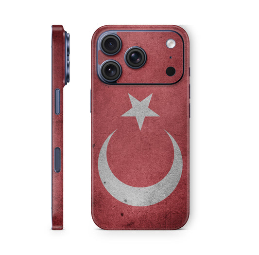 iPhone 18 Pro & Pro Max Skin Schutzfolie Aufkleber Tuerkei Vinatge