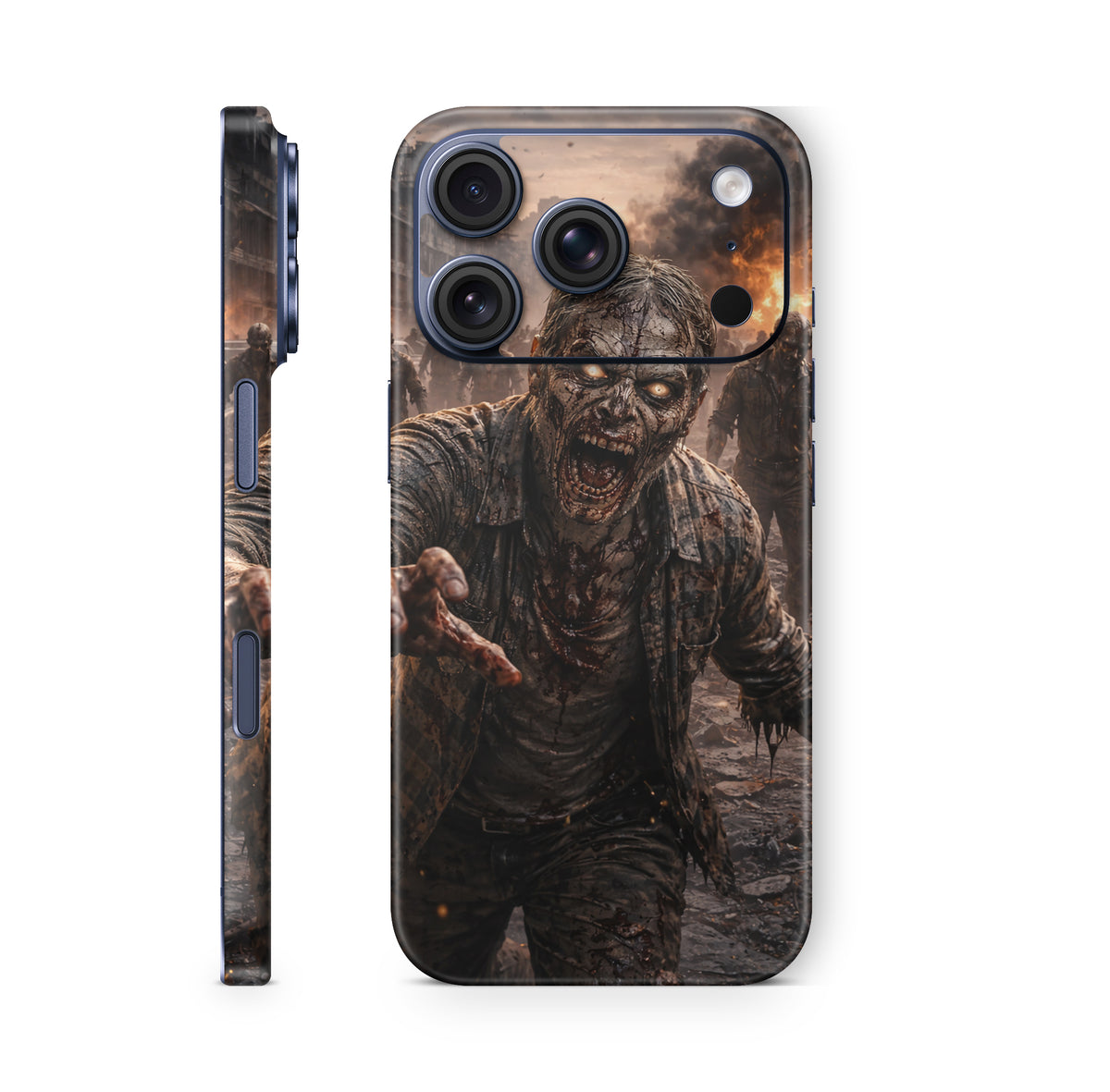 iPhone 18 Pro & Pro Max Skin Schutzfolie Aufkleber Zombie
