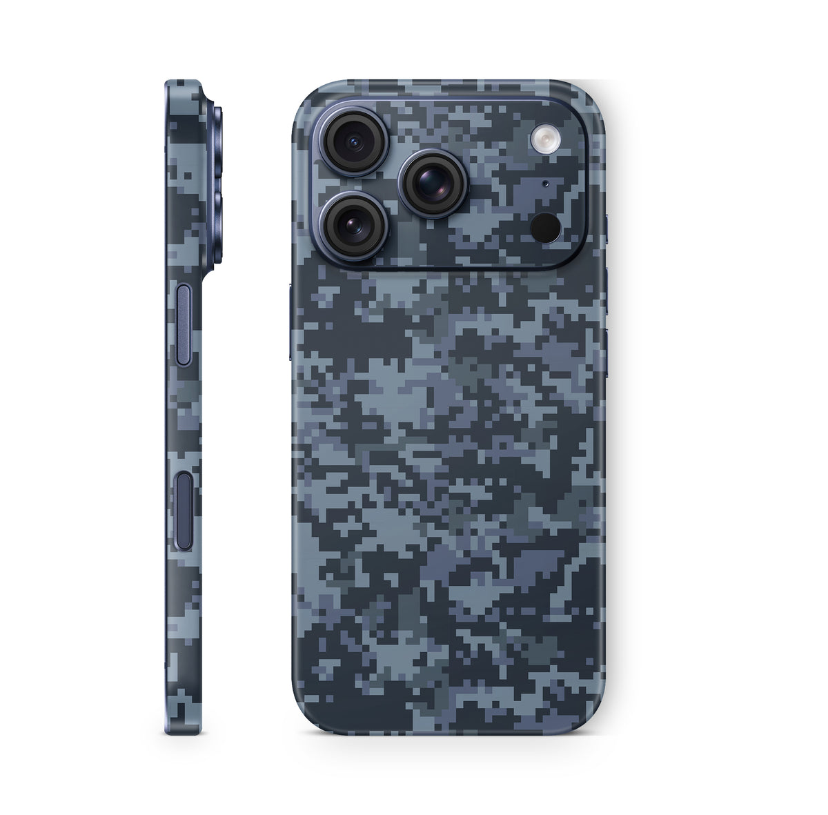 iPhone 18 Pro & Pro Max Skin Schutzfolie Aufkleber digital navy