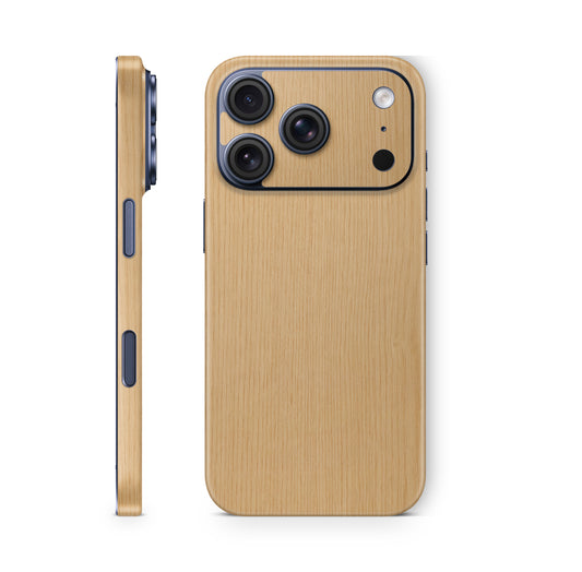iPhone 18 Pro & Pro Max Skin Schutzfolie Aufkleber eiche