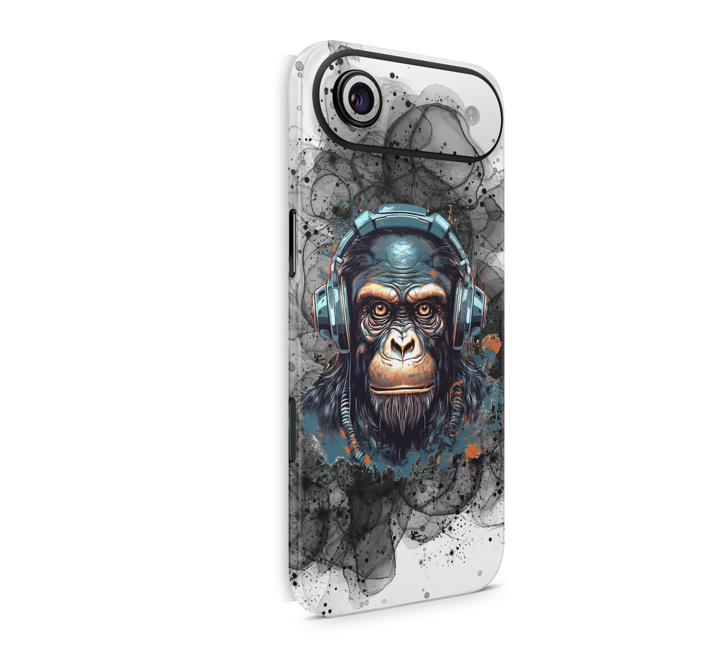 iPhone 17 Air Skin Design Schutzfolie Vinyl Cover Black Smoke Monkey Aufkleber Skins4u