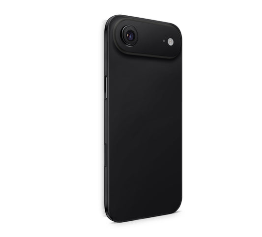 iPhone 17 Air Skin Design Schutzfolie Vinyl Cover Solid State Schwarz Aufkleber Skins4u