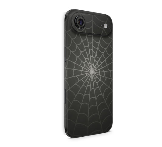 iPhone 17 Air Skin Design Schutzfolie Vinyl Cover Spiderweb black Aufkleber Skins4u