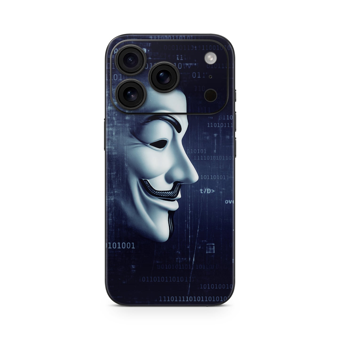 iPhone 17 Pro Max Skin Vinyl Schutzfolie Cover Aufkleber Anonymous Aufkleber Skins4u