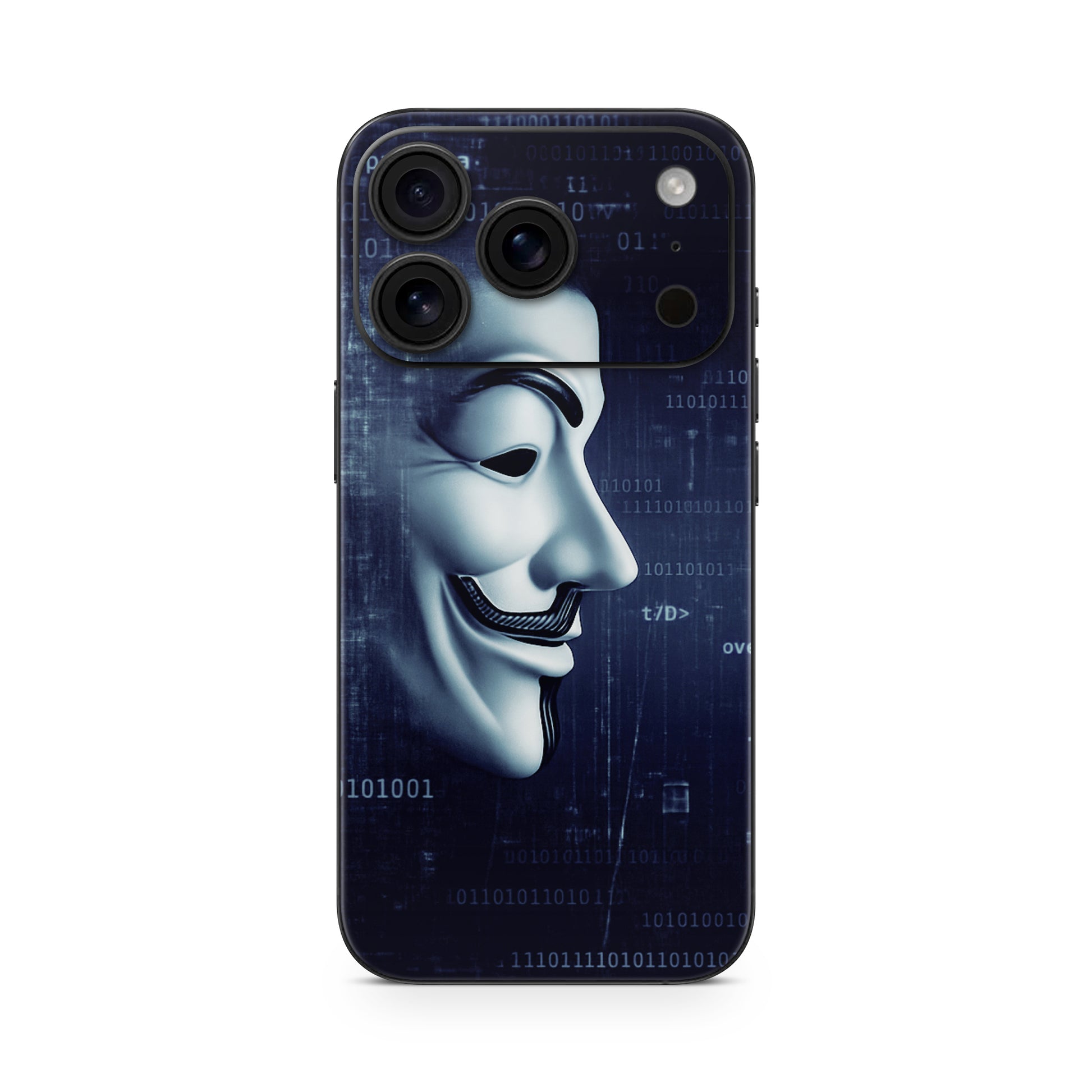 iPhone 17 Pro Max Skin Vinyl Schutzfolie Cover Aufkleber Anonymous Aufkleber Skins4u