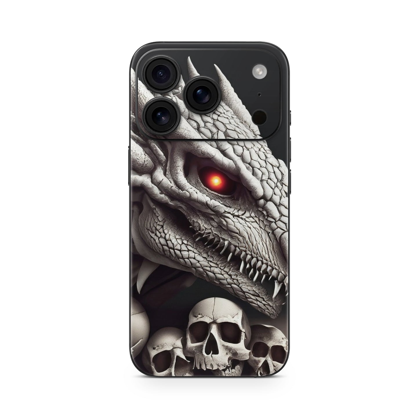 iPhone 17 Pro Max Skin Vinyl Schutzfolie Cover Aufkleber Dragonskull Aufkleber Skins4u