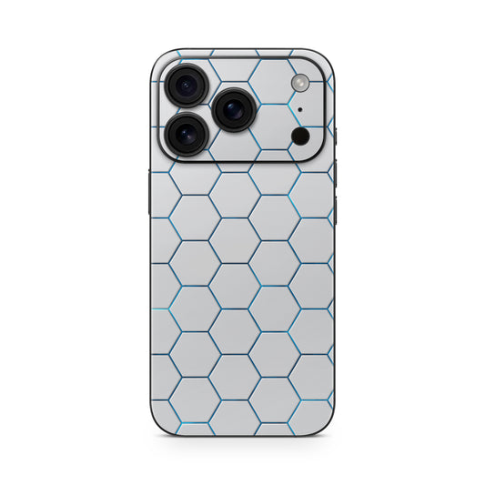 iPhone 17 Pro Max Skin Vinyl Schutzfolie Cover Aufkleber Exo Light Blue Aufkleber Skins4u