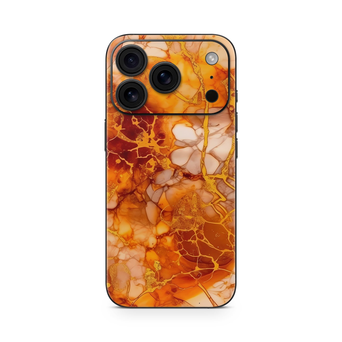 iPhone 17 Pro Max Skin Vinyl Schutzfolie Cover Aufkleber Herbstgold Aufkleber Skins4u