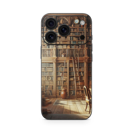 iPhone 17 Pro Max Skin Vinyl Schutzfolie Cover Aufkleber Library Aufkleber Skins4u