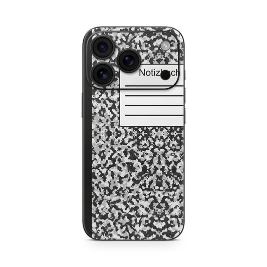 iPhone 17 Pro Max Skin Vinyl Schutzfolie Cover Aufkleber Notizbuch Aufkleber Skins4u