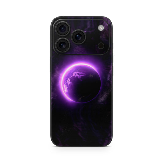 iPhone 17 Pro Max Skin Vinyl Schutzfolie Cover Aufkleber Purple Space Aufkleber Skins4u