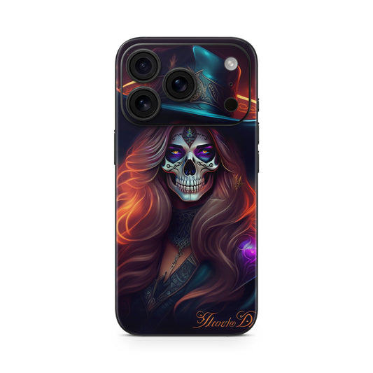 iPhone 17 Pro Skin Vinyl Schutzfolie Cover Aufkleber Skull Lady Aufkleber Skins4u