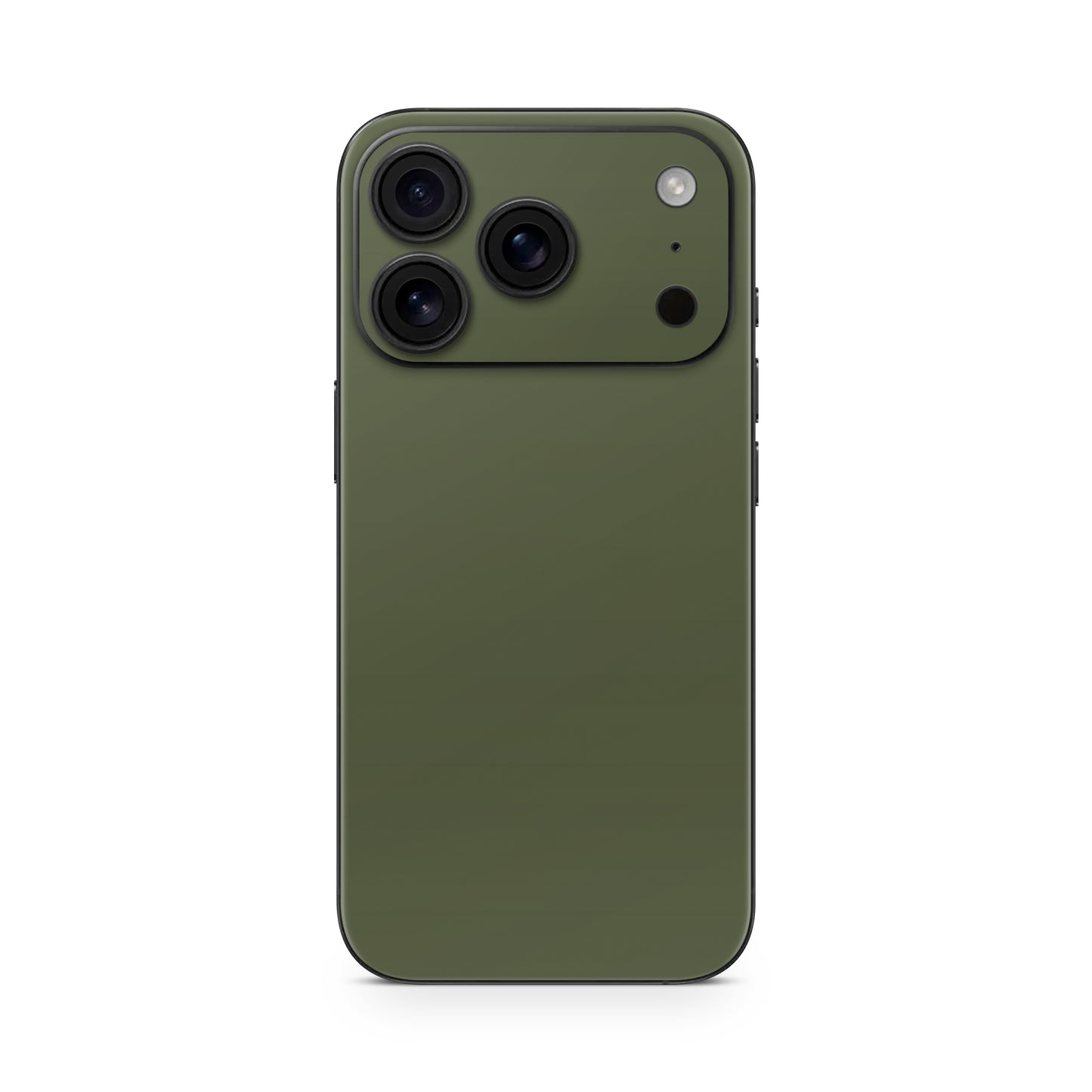 iPhone 17 Pro Max Skin Vinyl Schutzfolie Cover Aufkleber Solid State olive Aufkleber Skins4u