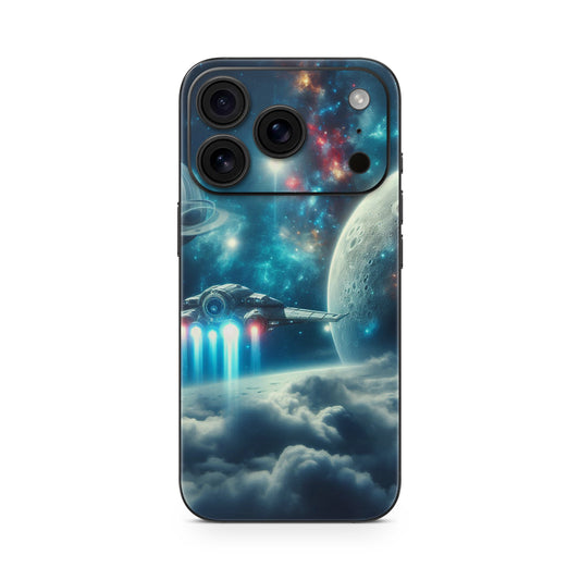 iPhone 17 Pro Max Skin Vinyl Schutzfolie Cover Aufkleber Spaceship Aufkleber Skins4u