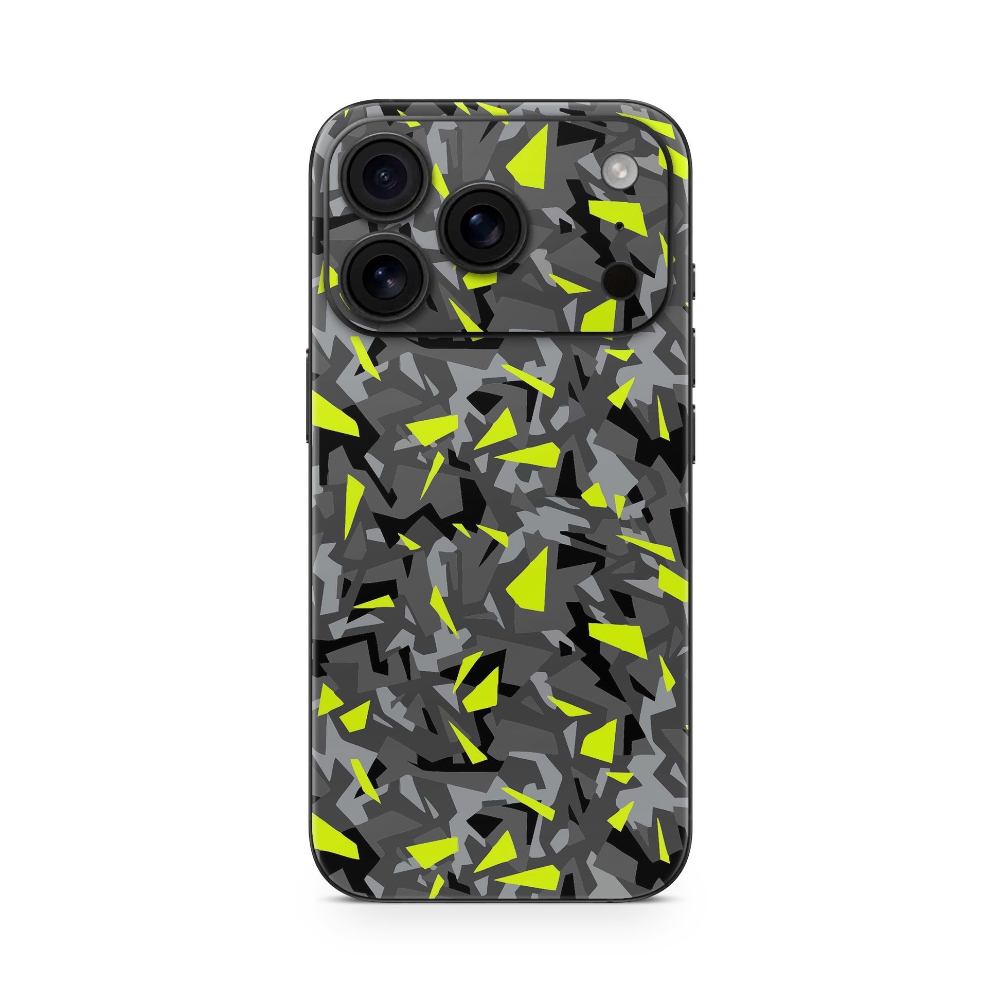 iPhone 17 Pro Max Skin Vinyl Schutzfolie Cover Aufkleber Splatter Yellow Aufkleber Skins4u
