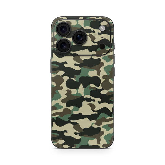 iPhone 17 Pro Max Skin Vinyl Schutzfolie Cover Aufkleber Wood Camo Aufkleber Skins4u