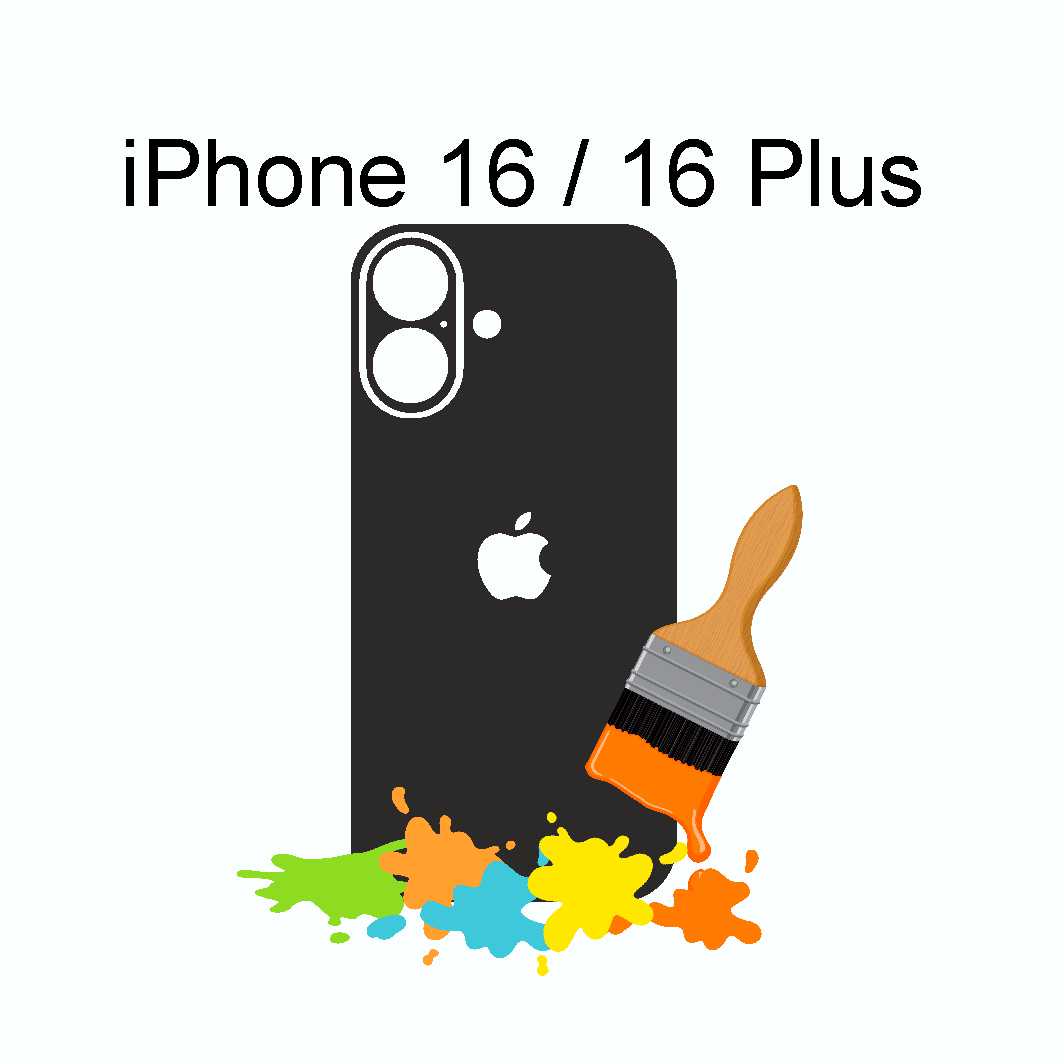 iPhone 16 & 16 Plus Skin Aufkleber individuell selbst gestalten cpb_product Skins4u   