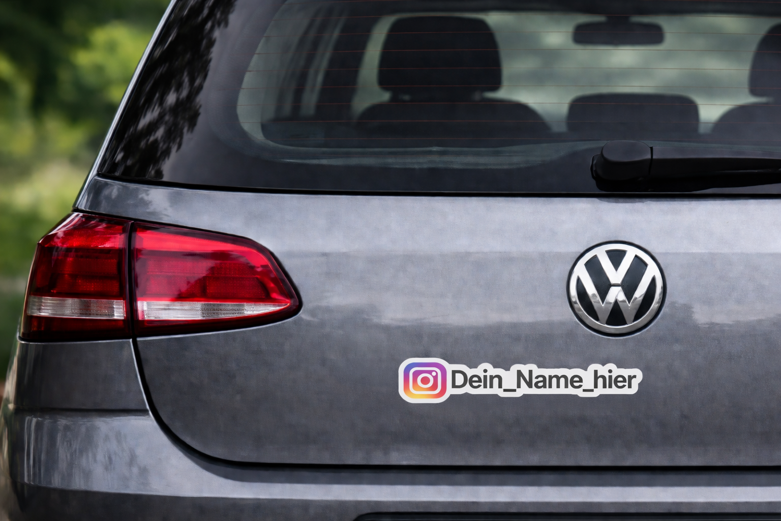 Werbeaufkleber Social Media für Instagram mit Deinem Wunschnamen Aufkleber Skins4u
