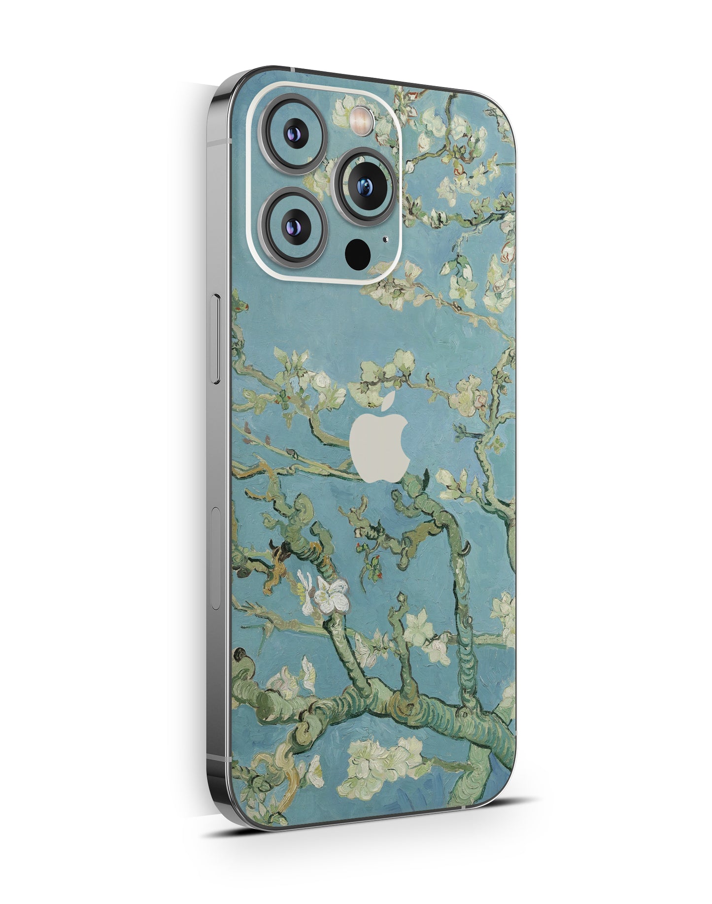 iPhone 15 Skins Design Schutzfolie Premium Vinyl Skin für alle Modelle Motiv Blossoming Aufkleber skins4u   