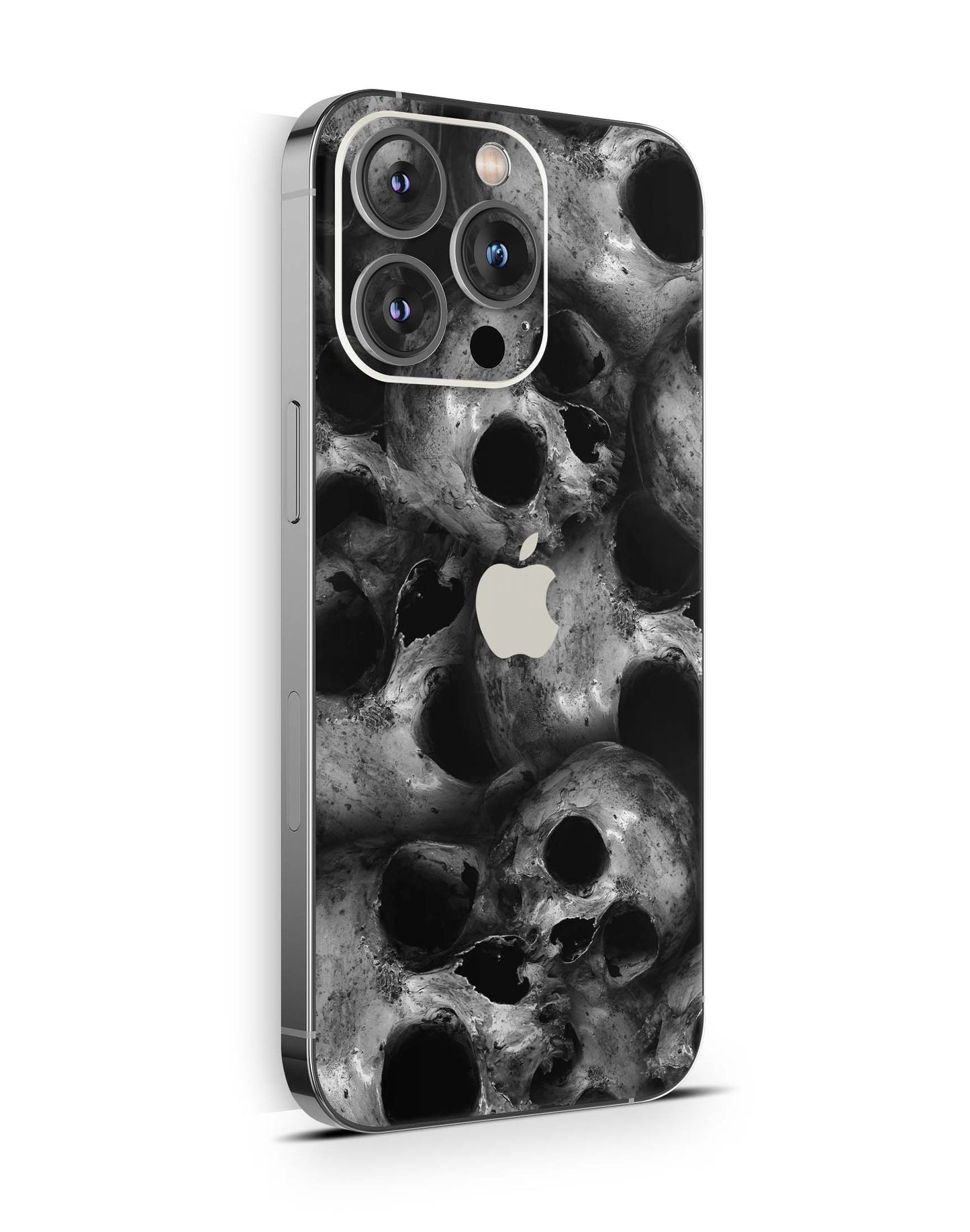 iPhone 15 Skins Design Schutzfolie Premium Vinyl Skin für alle Modelle Motiv Skulls Aufkleber skins4u   