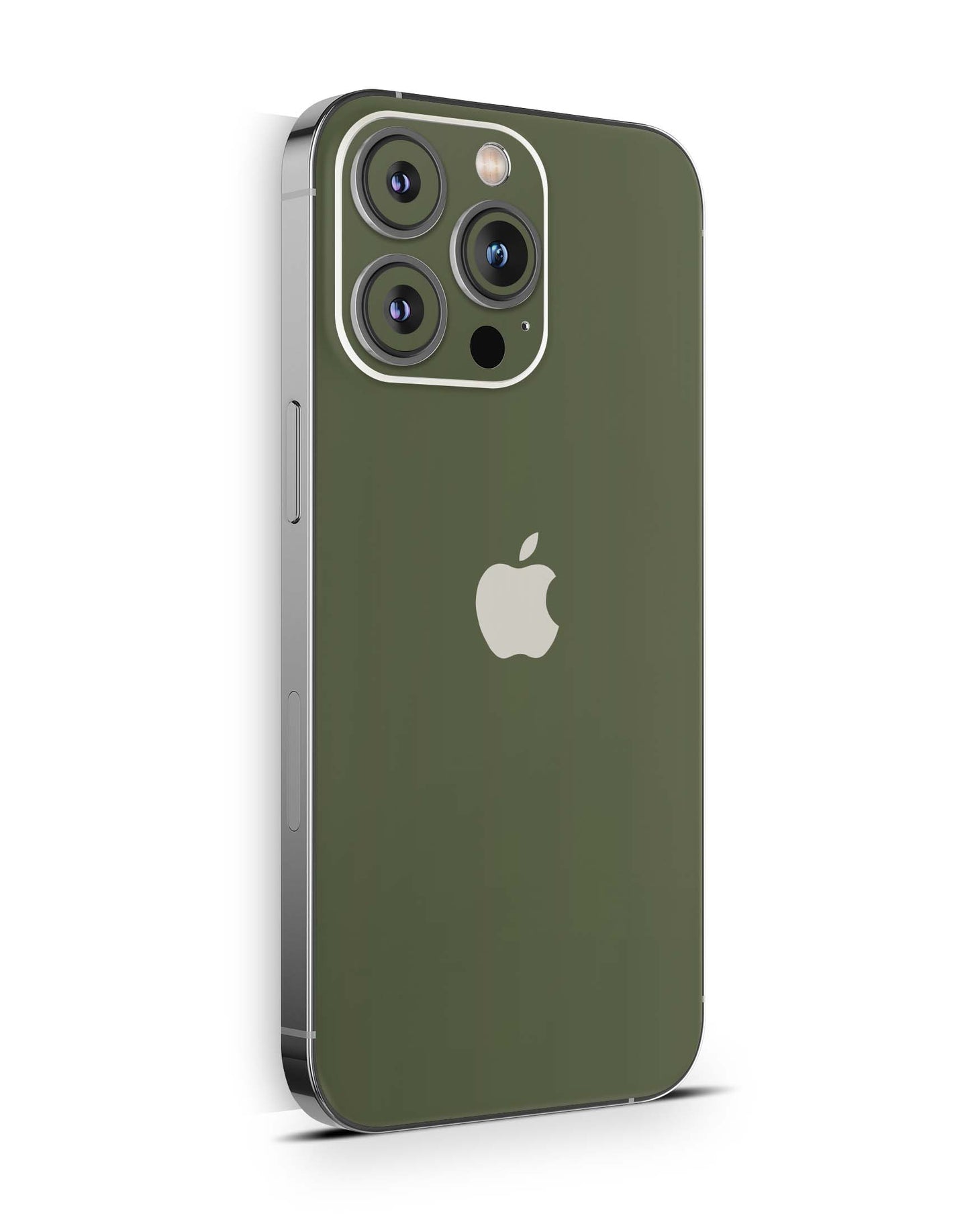 iPhone 15 Skins Design Schutzfolie Premium Vinyl Skin für alle Modelle Motiv Solid state olive Aufkleber skins4u   