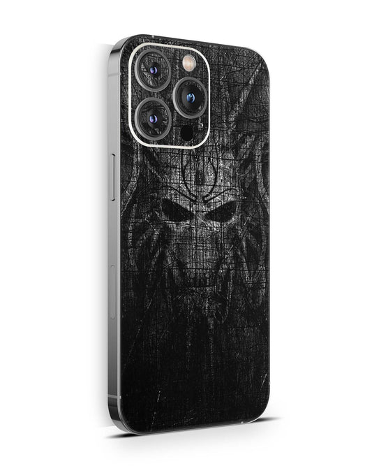 iPhone 16 Pro Skin Aufkleber Design Schutzfolie Vinyl Folie Black Demon Aufkleber Skins4u   