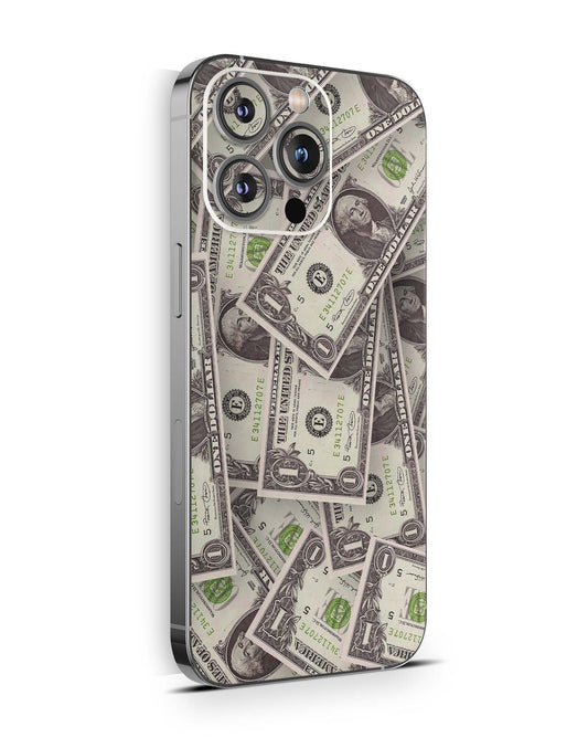 iPhone 16 Pro Skin Aufkleber Design Schutzfolie Vinyl Folie Cash Aufkleber Skins4u   