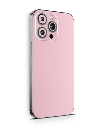 iPhone 16 Pro Skin Aufkleber Design Schutzfolie Vinyl Folie Solid State Rosa Aufkleber Skins4u   