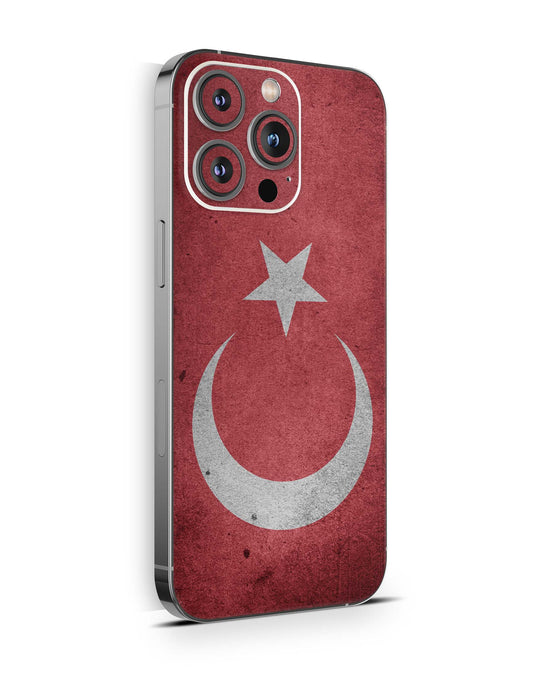 iPhone 16 Pro Skin Aufkleber Design Schutzfolie Vinyl Folie Türkei Aufkleber Skins4u   