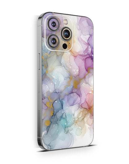 iPhone 16 Pro MAX Skin Aufkleber Design Schutzfolie Vinyl Folie Lavendel Lights Aufkleber Skins4u   